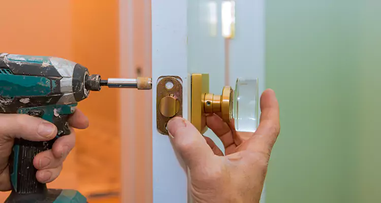 Broken Door Knob Fix in Wright, FL