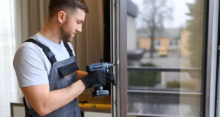 Sliding Screen Door Handle Repair in Wright, FL