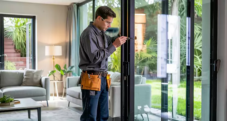 Sliding Door Jamb Lock Repair in Wright, FL